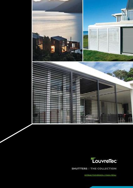 LouvreTec Shutters brochure