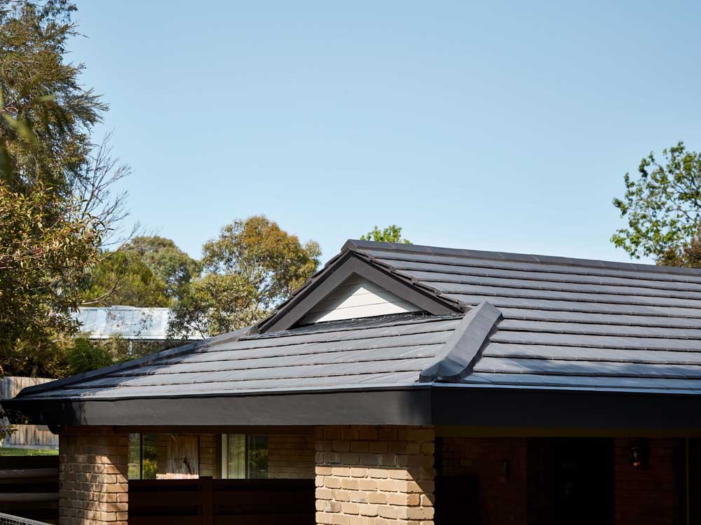 New house look achieved with Monier’s Urban Shingle roof tiles during ...