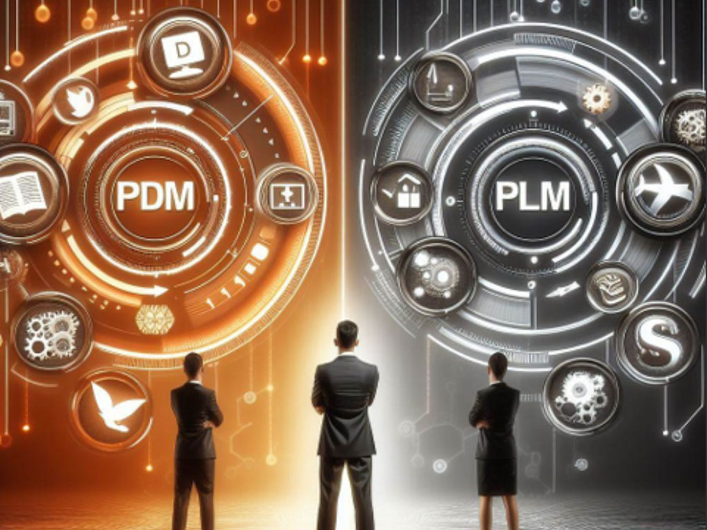 Navigating product development with PDM and PLM