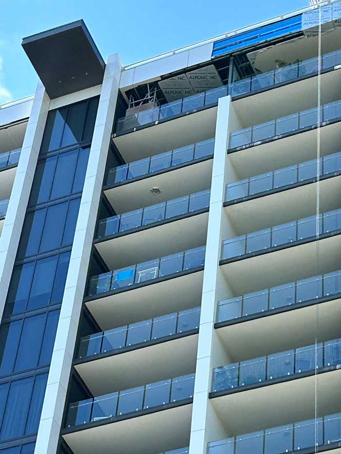 Recladding at Manhattan Apartments