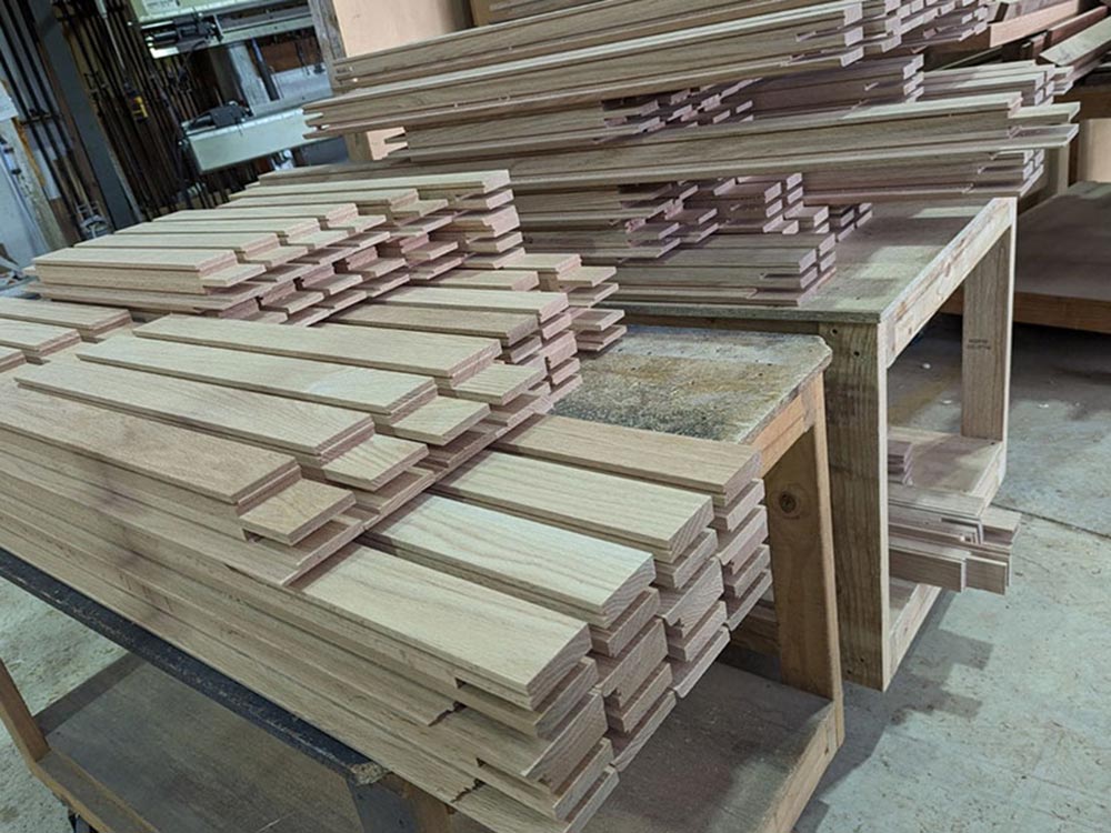Paarhammer is now in full production of American Oak windows and doors