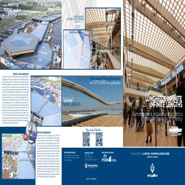 Light & Space Roofing Specialists ArcoPlus 9207 Case Study Il Centro Arese 