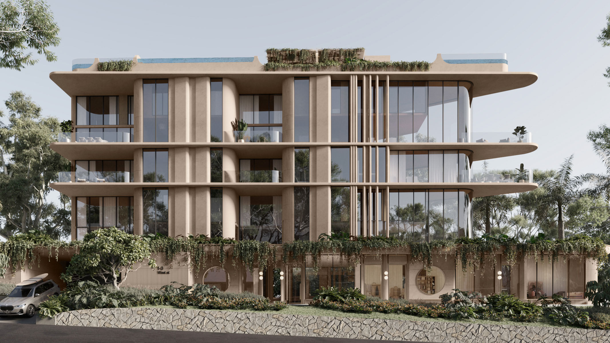 Renders: Burleigh Heads' future development / Plus Architecture