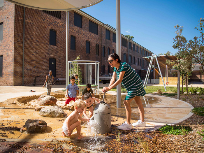 Green Square Stormwater drain