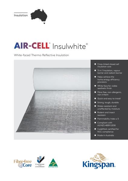 AIR-CELL Insulwhite Product Datasheet