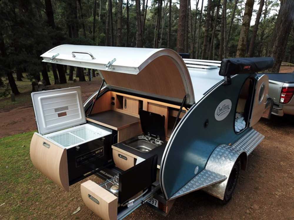 Wilsonart panels a great fit for cool and curvy campers | Architecture ...