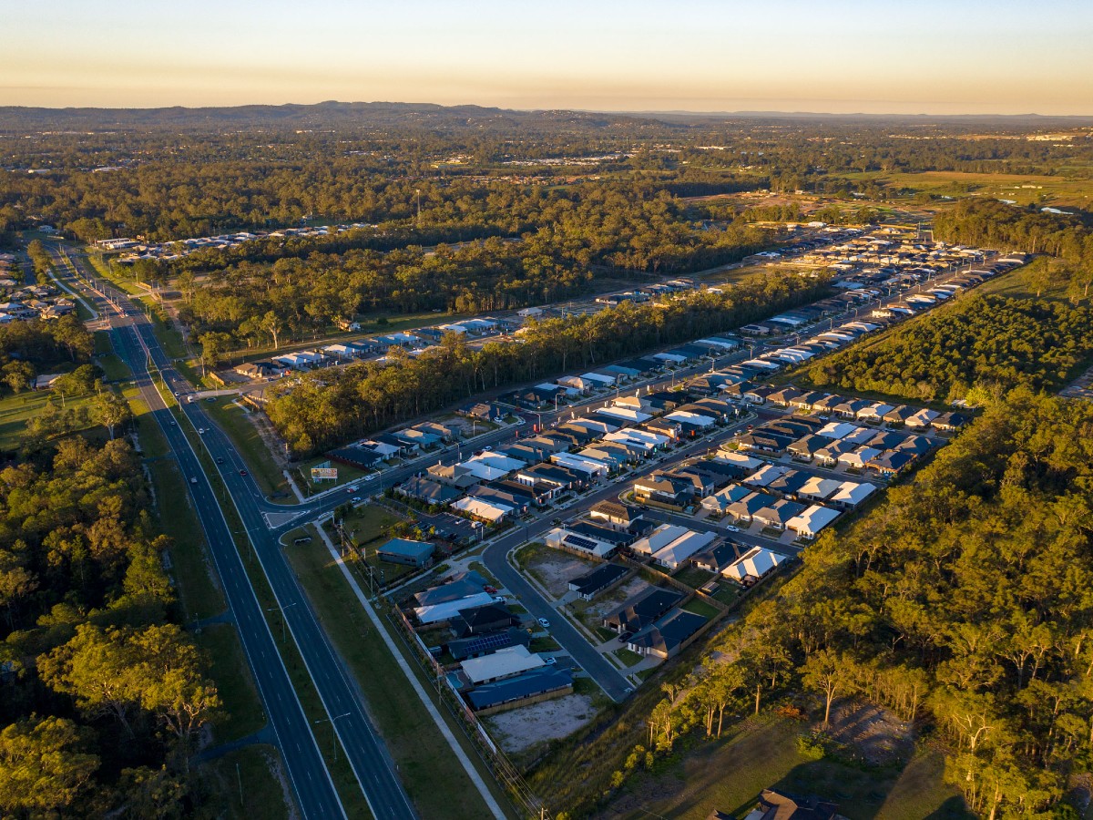 Drone imagery of the Killara community/supplied