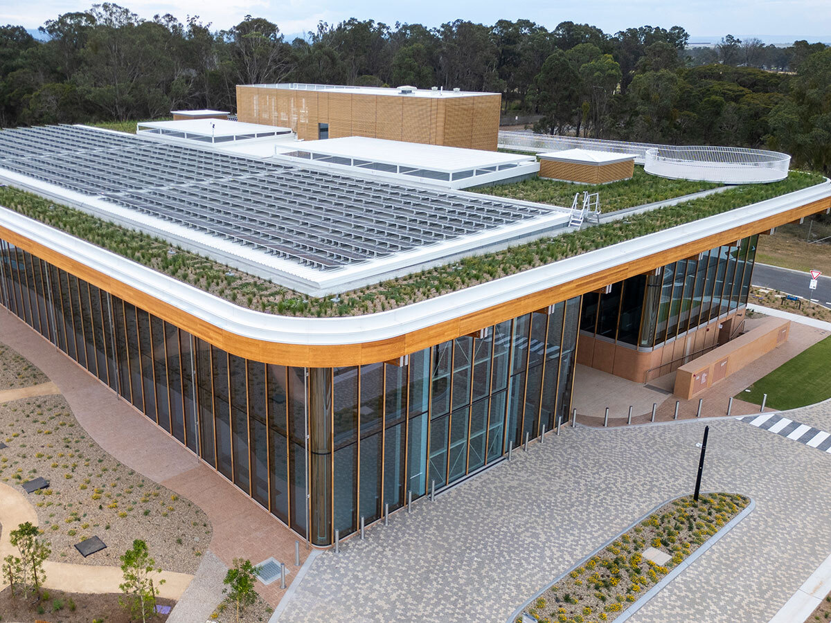 Image: First building of the Bradfield City Centre / Supplied