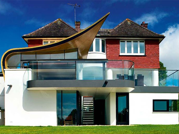 two storey modern house designs