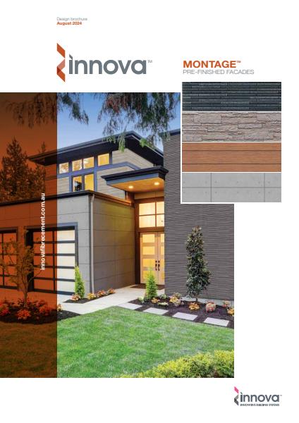 Innova Fibre Cement Montage Design Brochure