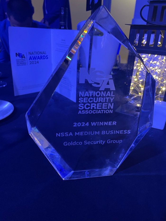 National Security Screen Association award