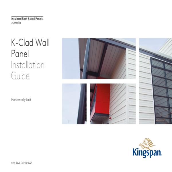 Horizontally Laid K-Clad Wall Panel Installation Guide