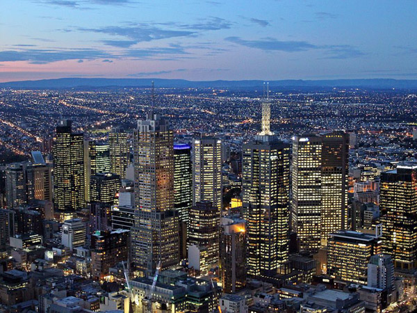 melbourne skyline