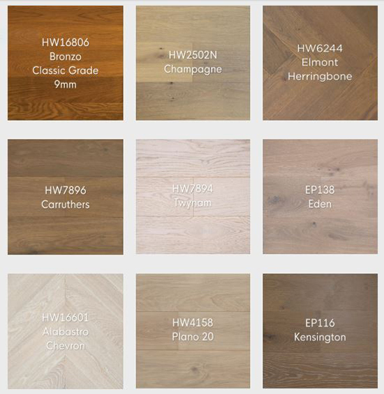 Havwoods Clearance range of designer timber