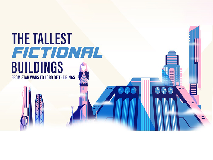 The tallest fictional buildings