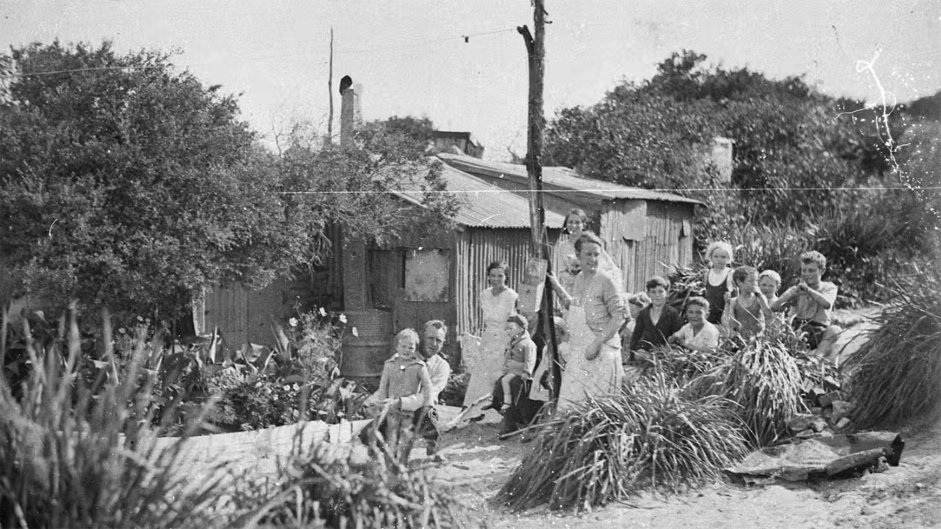 beach shacks