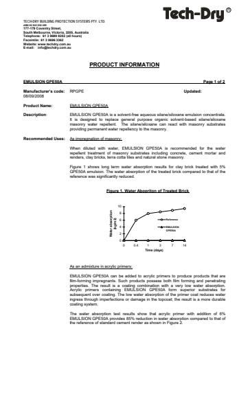 Emulsion GPE50A