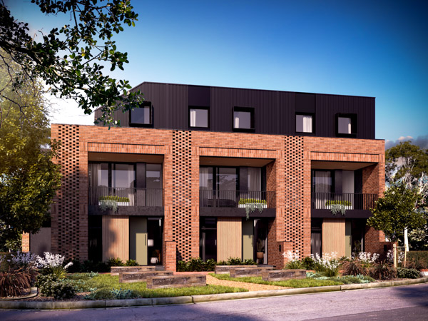 otto townhomes renders
