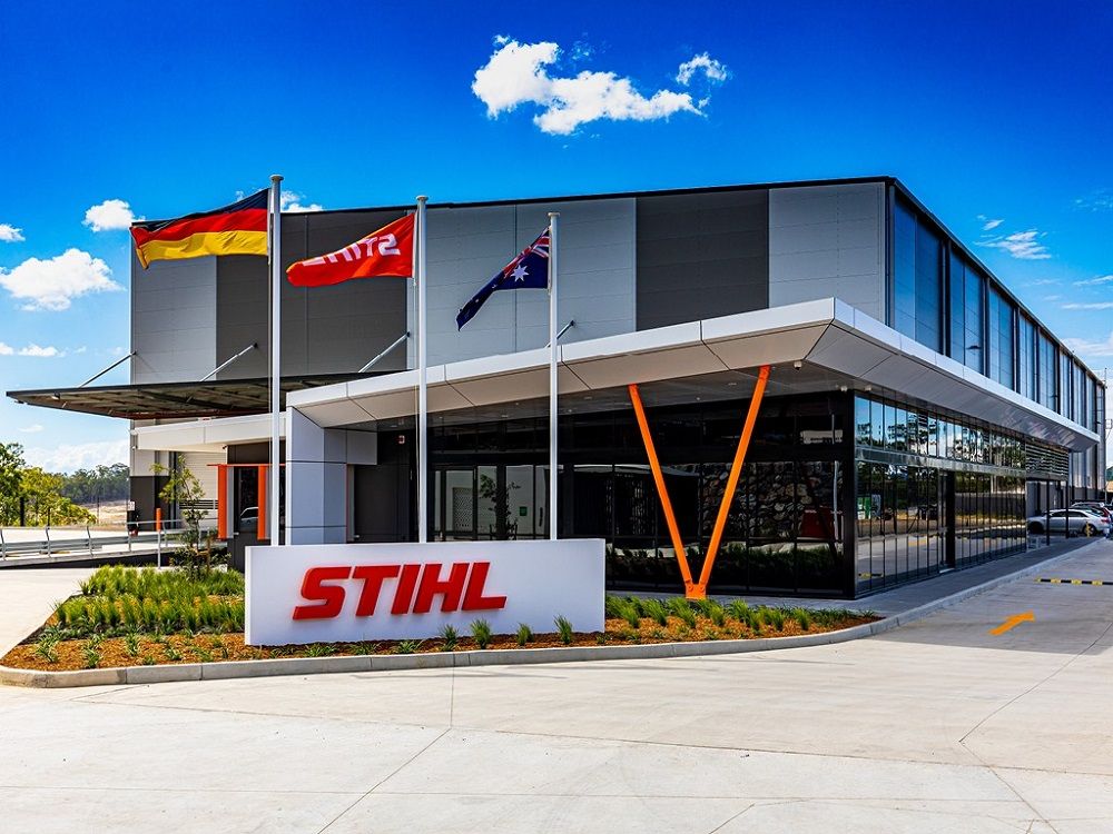 Kingspan Eurobond Rockspan panels at the STIHL facility in Brisbane, QLD