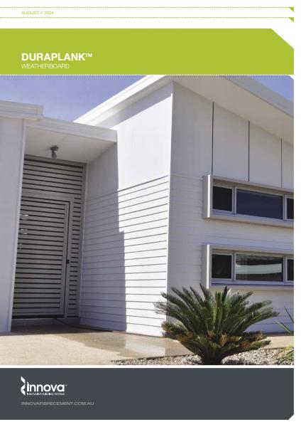 Innova Fibre Cement Duraplank Brochure