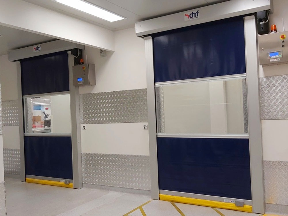 DMF high speed roller doors for hygienic areas | Architecture & Design