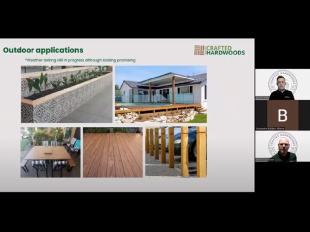 Webinar on engineered timber