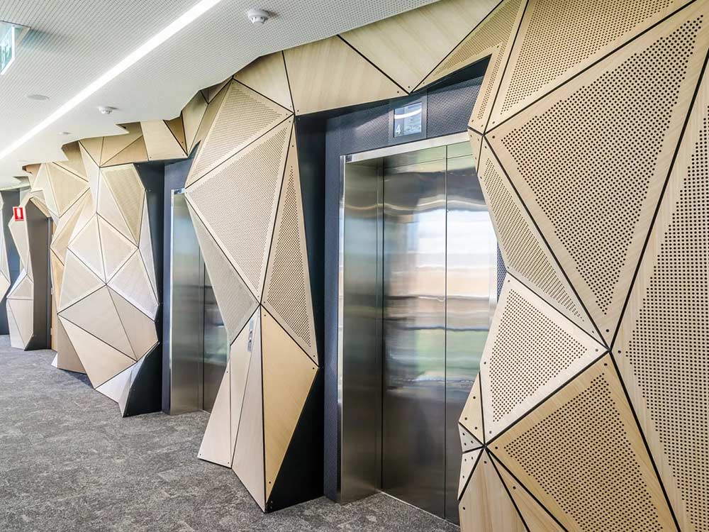 Decor Systems acoustic panels at Curtin University School of Medicine 