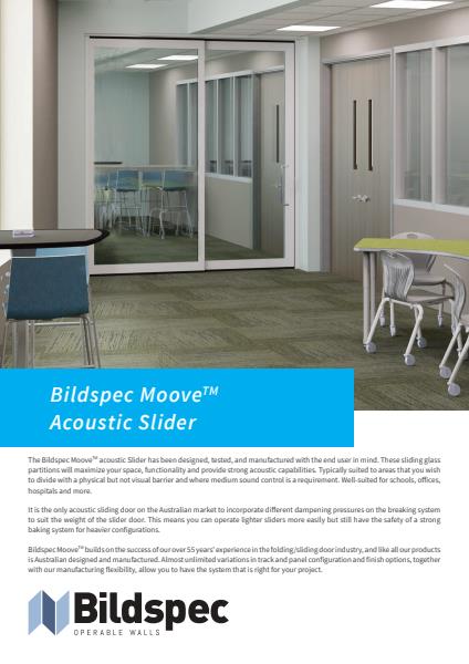 Bildspec Operable Walls Moove Acoustic Slider