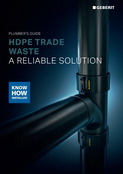 Geberit HDPE Trade Waste Brochure