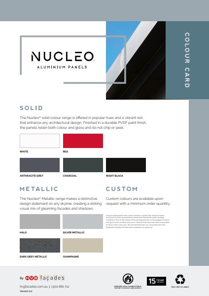 Nucleo® Colour Card