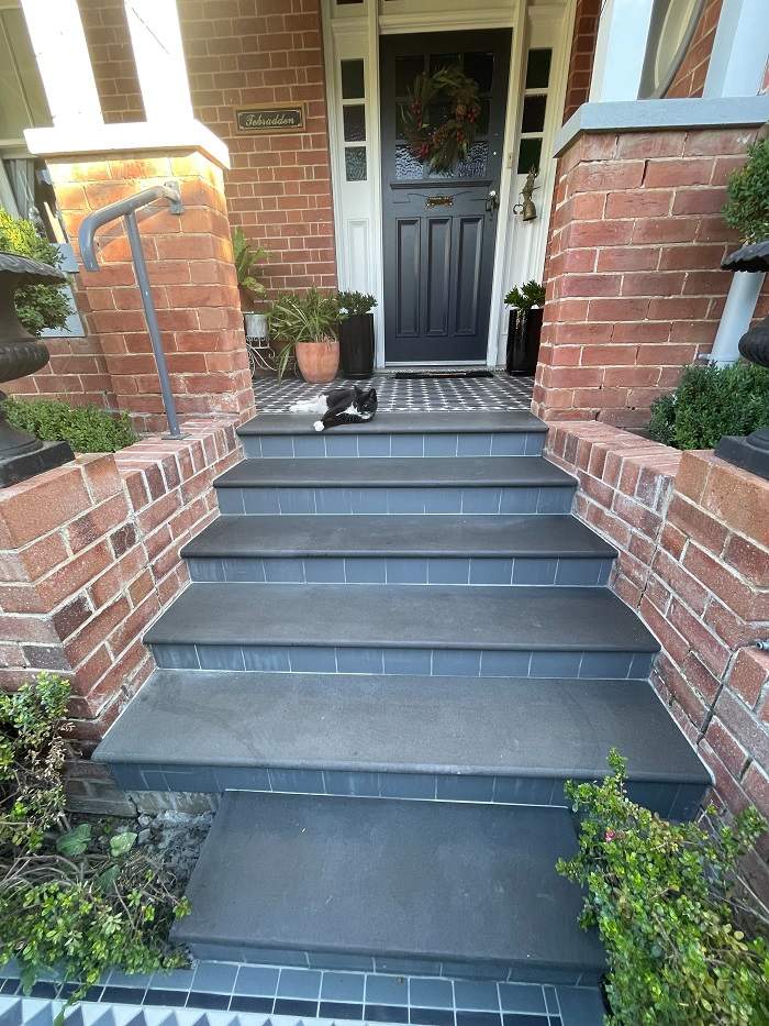 Bluestone step treads