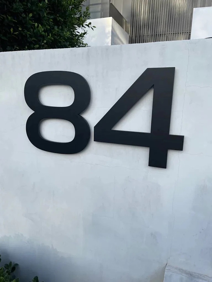 Large House Number