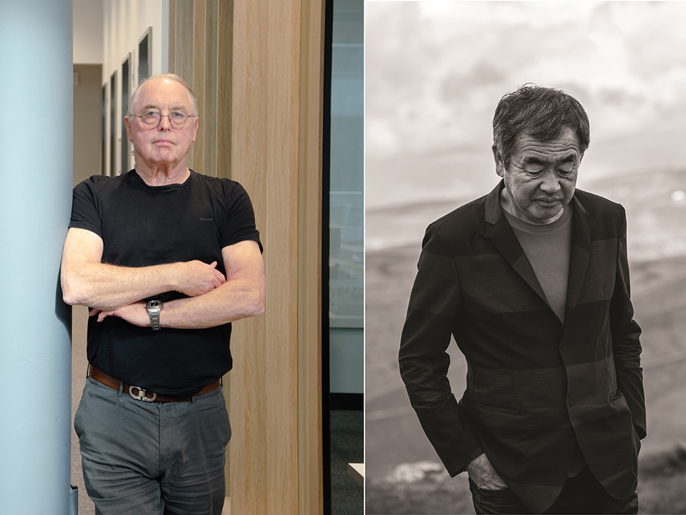 Greg Crone, CEO & Chairman, Crone Architects (left) | Kengo Kuma (right)