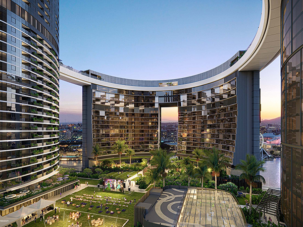 The Queen’s Wharf integrated resort development. Image: CPA